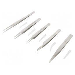 Kit Pensete Precizie 5 Bucăți | Electronic-mag.ro | Componente Electronice