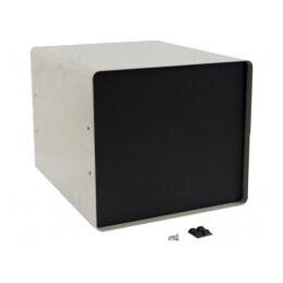 Carcasă PC cu Panou Ventilat din Oțel 254x305x229mm | Electronic-mag.ro | Componente Electronice