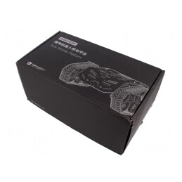 Şasiu cu şenile Devastator neagră 225x220x108mm 2-7,5VDC | Electronic-mag.ro | Componente Electronice