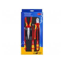 Set Clești și Șurubelnițe Izolate pentru Electricieni 5 Buc. | Electronic-mag.ro | Componente Electronice