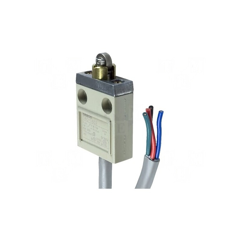 Limitator cursă rolă metalică longitudinală Ø12mm NO NC D4C-1202 | Electronic-mag.ro | Componente Electronice
