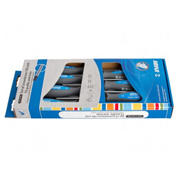 Kit şurubelniţe Torx cu protecţie TBI | Electronic-mag.ro | Componente Electronice