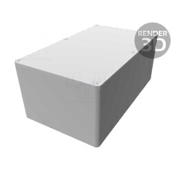 Carcasă universală aluminiu IP54 120x200x84mm | Electronic-mag.ro | Componente Electronice