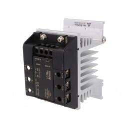 Releu semiconductor 40A 3-fazat 48-480VAC 130mm | Electronic-mag.ro | Componente Electronice