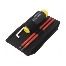 Kit Șurubelnițe Dinamometrice Izolate 1kVAC 1-3Nm T4821 | Electronic-mag.ro | Componente Electronice