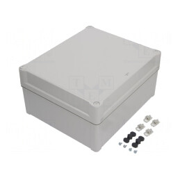 Carcasă Universală Policarbonat Gri 291x341x168mm | Electronic-mag.ro | Componente Electronice