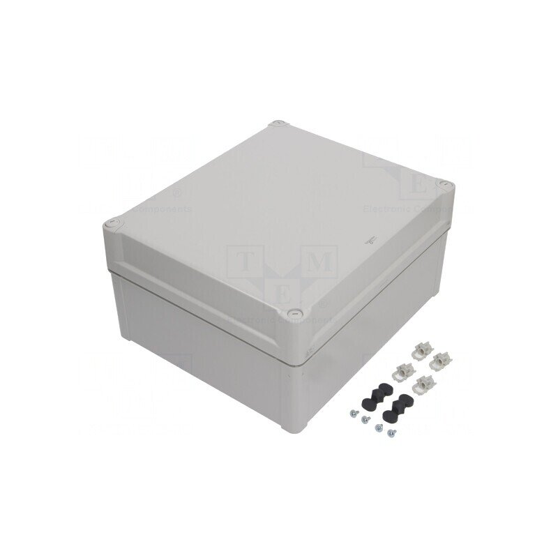 Carcasă Universală Policarbonat Gri 291x341x168mm | Electronic-mag.ro | Componente Electronice