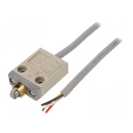Limitator Cursă Rola Metalică Transversală Ø12mm NO NC 10A | Electronic-mag.ro | Componente Electronice