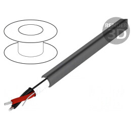 Cablu Alpha Essential ecranat 1x2x24AWG | Electronic-mag.ro | Componente Electronice