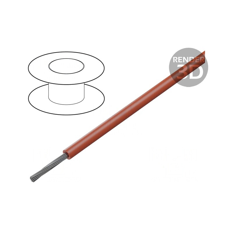 Cablu HookUp Wire Cu 14AWG PVC roșu 30,5m 300V | Electronic-mag.ro | Componente Electronice Cablu HookUp Wire Cu 14AWG PVC roșu 30,5m 300V | Electronic-mag.ro | Componente Electronice