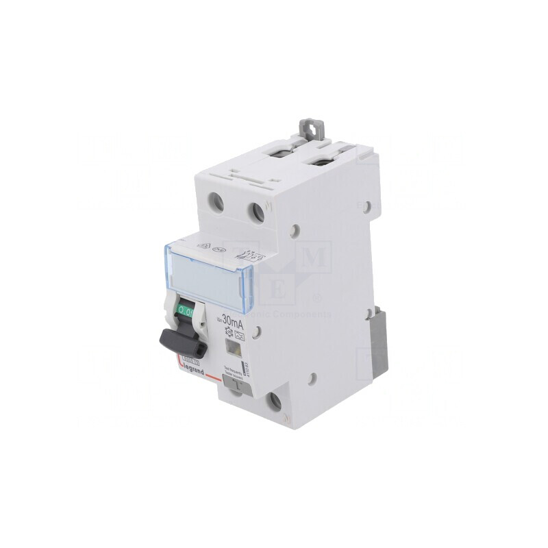 Întrerupător RCBO 25A 30mA 2 Poli 400VAC IP20 | Electronic-mag.ro | Componente Electronice