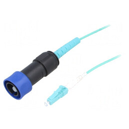 Patch Cord Fibră Optică Simplex Multimod Baionetă | Electronic-mag.ro | Componente Electronice
