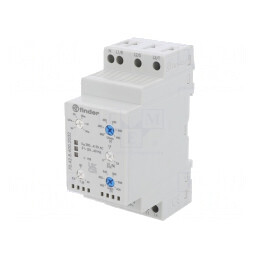 Releu Monitorizare Tensiune Șină DIN DPDT | Electronic-mag.ro | Componente Electronice