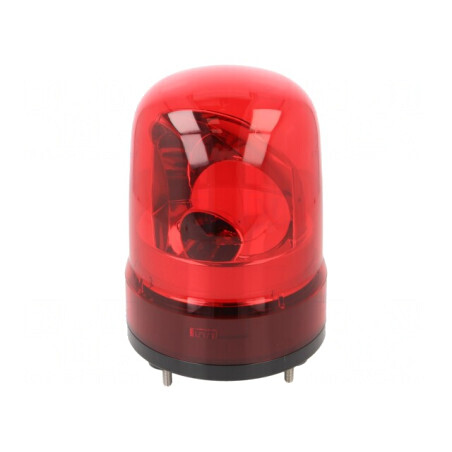 Semnalizator Luminos Rotativ Roșu 10-30VDC IP23 | Electronic-mag.ro | Componente Electronice