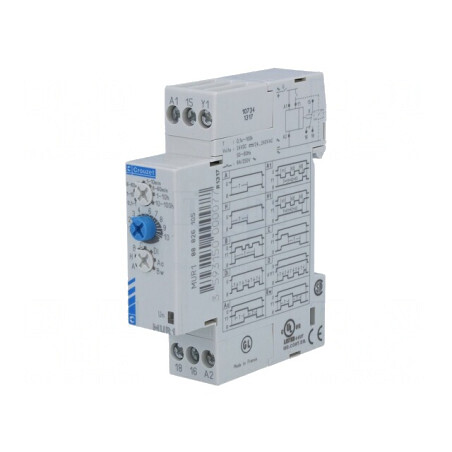 Timer Programabil 0.1s-100h SPDT 250VAC/8A 24-240VAC/DC | Electronic-mag.ro | Componente Electronice