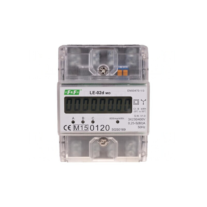 Contor digital montare șină DIN LCD 5A LE-02D | Electronic-mag.ro | Componente Electronice Contor digital montare șină DIN LCD 5A LE-02D | Electronic-mag.ro | Componente Electronice