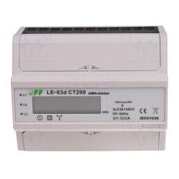 Contor Digital LCD pentru Șină DIN 1.5A LE03D-CT200 | Electronic-mag.ro | Componente Electronice