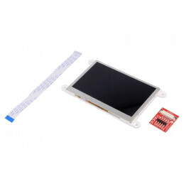 Afișaj TFT 4,3" 800x480 600cd/m2 5V | Electronic-mag.ro | Componente Electronice