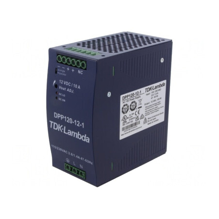 Alimentator pulsatoriu șină DIN 120W 12V 10A | Electronic-mag.ro | Componente Electronice