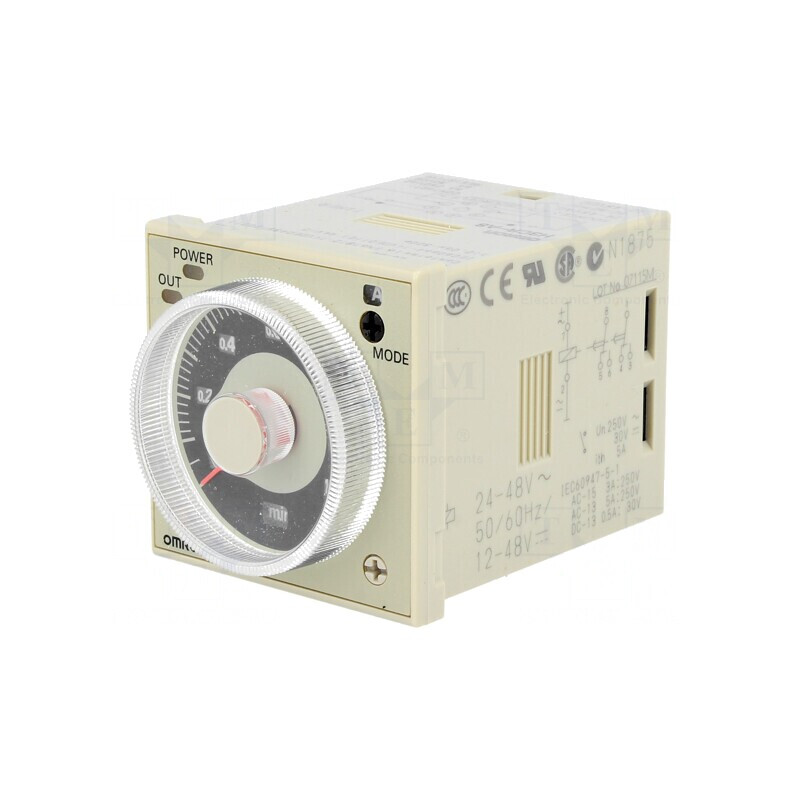 Timer Programabil DPDT 250VAC/5A IP40 24-48VAC/12-48VDC | Electronic-mag.ro | Componente Electronice Timer Programabil DPDT 250VAC/5A IP40 24-48VAC/12-48VDC | Electronic-mag.ro | Componente Electronice