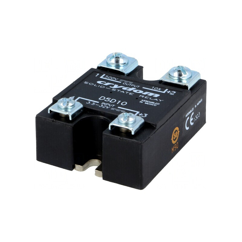 Releu semiconductor 10A 1-500VDC 3,5-32VDC | Electronic-mag.ro | Componente Electronice Releu semiconductor 10A 1-500VDC 3,5-32VDC | Electronic-mag.ro | Componente Electronice