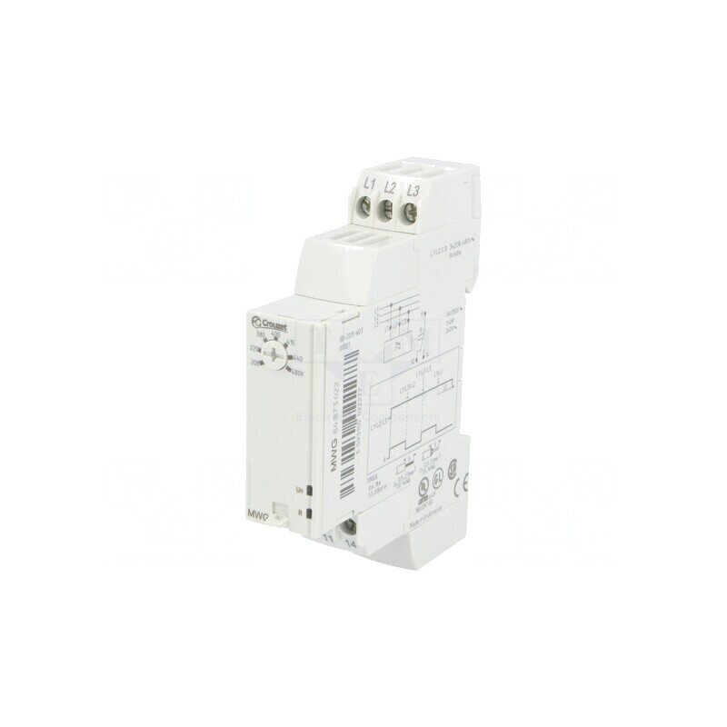 Releu Monitorizare Tensiune DIN SPDT | Electronic-mag.ro | Componente Electronice