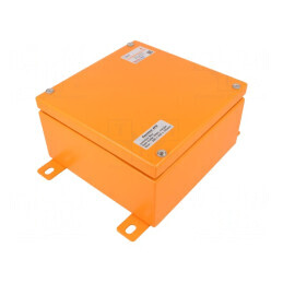 Carcasă de Urgență Oțel IP65 Portocalie 200x200x105mm | Electronic-mag.ro | Componente Electronice