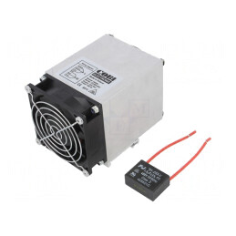 Suflantă de Încălzire 400W pentru Şină DIN | Electronic-mag.ro | Componente Electronice