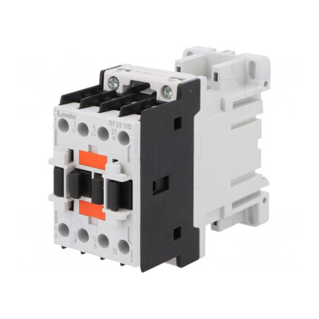 Contactor 3P 24VDC 25A NC Auxiliar | Electronic-mag.ro | Componente Electronice