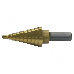 Burghiu pentru tablă subțire Ø 6-37mm 3/8 (10mm) | Electronic-mag.ro | Componente Electronice