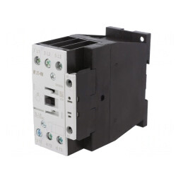 Contactor 3P NO 24VAC 18A pentru șină DIN | Electronic-mag.ro | Componente Electronice