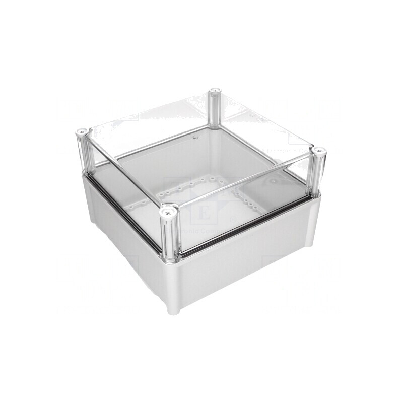 Carcasă Universală Gri 278x278x180mm PC 2828 18 T | Electronic-mag.ro | Componente Electronice Carcasă Universală Gri 278x278x180mm PC 2828 18 T | Electronic-mag.ro | Componente Electronice
