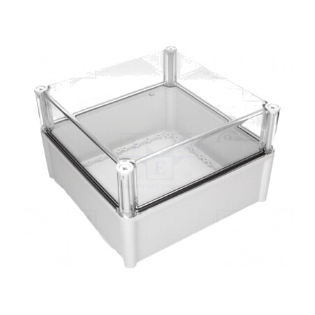 Carcasă Universală Gri 278x278x180mm PC 2828 18 T | Electronic-mag.ro | Componente Electronice