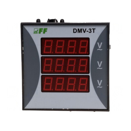 Voltmetru Digital cu LED pentru Montare 12-400V ±1% | Electronic-mag.ro | Componente Electronice