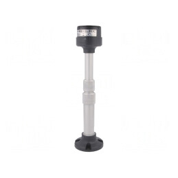 Suport Vertical Negru IP65 pentru Semnalizatoare | Electronic-mag.ro | Componente Electronice