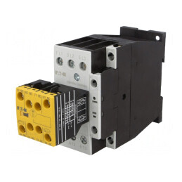 Contactor 3P NO 3 Auxiliare 2NC 1NO 230V/240V | Electronic-mag.ro | Componente Electronice