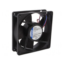 Ventilator axial DC 24V 127mm 250m3/h 51dBA cu bilă | Electronic-mag.ro | Componente Electronice