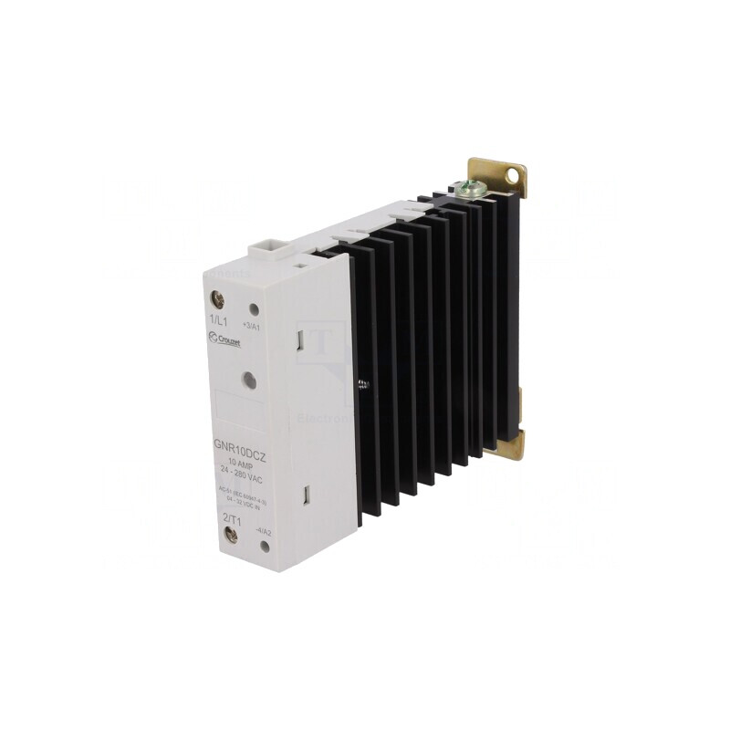 Releu Semiconductor 1-fazat 10A 24-280VAC GNR10DCZ | Electronic-mag.ro | Componente Electronice Releu Semiconductor 1-fazat 10A 24-280VAC GNR10DCZ | Electronic-mag.ro | Componente Electronice