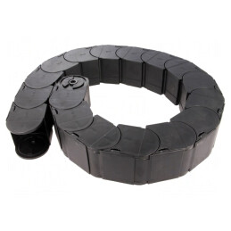 Ghidaj cu lanț 168, rază 100mm, lungime 999mm, interior 50mm | Electronic-mag.ro | Componente Electronice