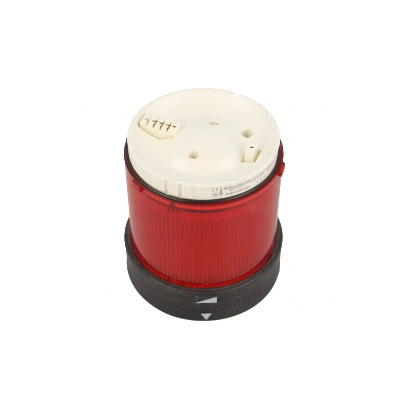 Semnalizator Luminos Roșu BA15D 48-230VAC IP65 Ø70mm | Electronic-mag.ro | Componente Electronice