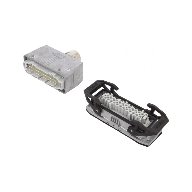 Conector HDC Tată Mamă 500V 16A 24 PIN 24 PE | Electronic-mag.ro | Componente Electronice Conector HDC Tată Mamă 500V 16A 24 PIN 24 PE | Electronic-mag.ro | Componente Electronice
