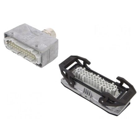 Conector HDC Tată Mamă 500V 16A 24 PIN 24 PE | Electronic-mag.ro | Componente Electronice