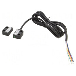 Întrerupător de siguranță magnetic IP69K NC x2 | Electronic-mag.ro | Componente Electronice