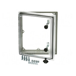Ferestre de inspecție policarbonat 452x400x88mm IP66 | Electronic-mag.ro | Componente Electronice