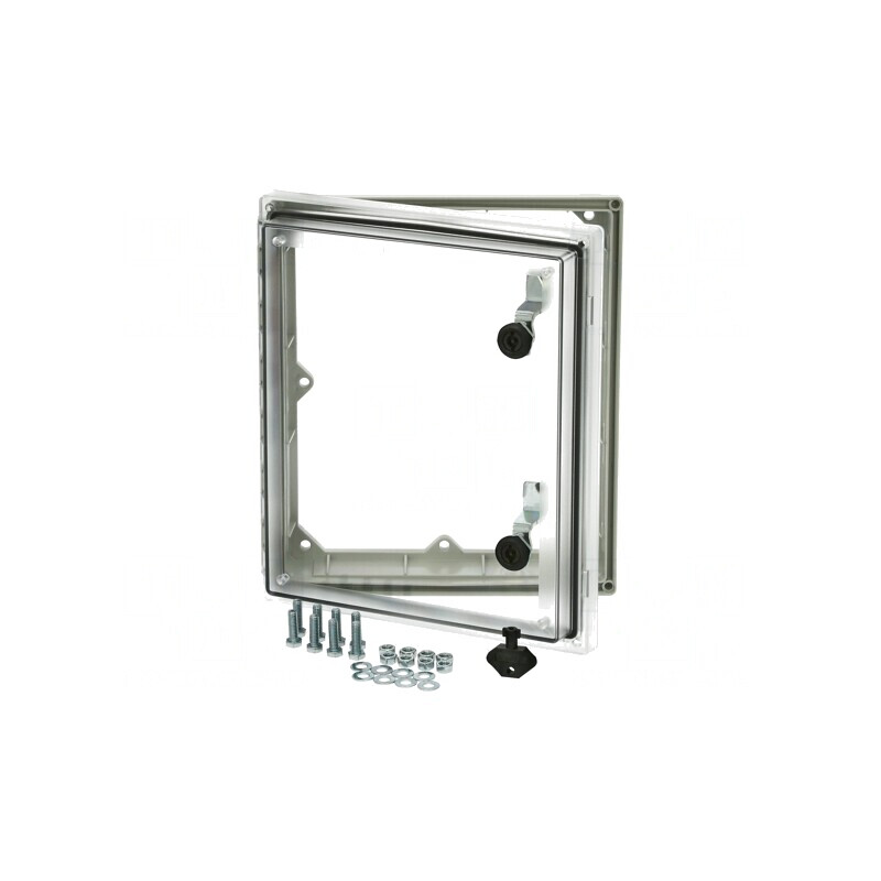Ferestre de inspecție policarbonat 452x400x88mm IP66 | Electronic-mag.ro | Componente Electronice