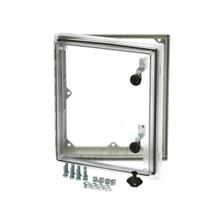 Ferestre de inspecție policarbonat 452x400x88mm IP66 | Electronic-mag.ro | Componente Electronice
