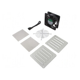 Ventilator AC Axial 230VAC 54m3/h 120x120x38mm | Electronic-mag.ro | Componente Electronice