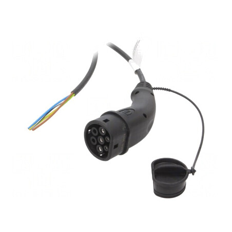 Cablu de Încărcare eMobility Tip 2 5m 20A 250V 4,7kW IP44 | Electronic-mag.ro | Componente Electronice