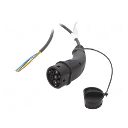 Cablu de Încărcare eMobility Tip 2 5m 20A 250V 4,7kW IP44 | Electronic-mag.ro | Componente Electronice