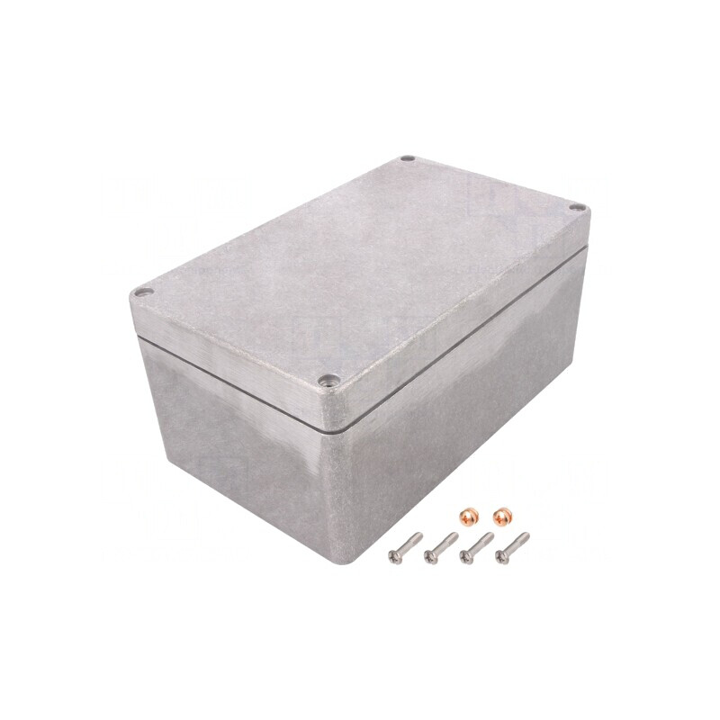 Carcasă Universală Aluminiu Natural 160x260x120mm | Electronic-mag.ro | Componente Electronice